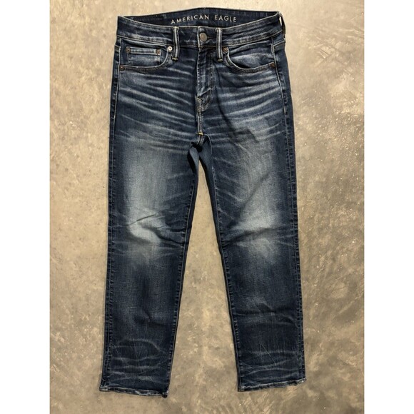 American Eagle Outfitters Other - American Eagle Original Bootcut Jeans Mens 29x32 Measure 29x31 Airflex Blue
